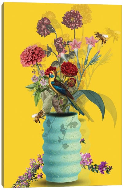 The Flower Canvas Art Print - Edson Ramos