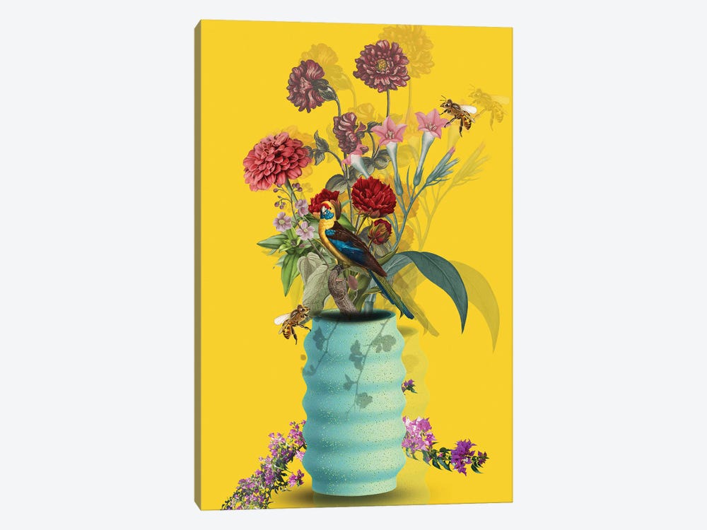 The Flower by Edson Ramos 1-piece Canvas Artwork
