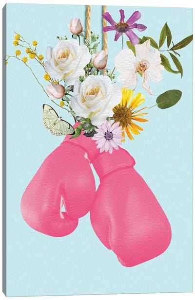 Flower Power Canvas Art Print - Dopamine Decor