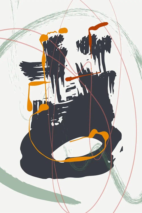 Abstract X by Edson Ramos wall art