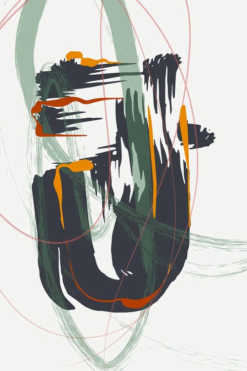 Abstract Black by Edson Ramos wall art
