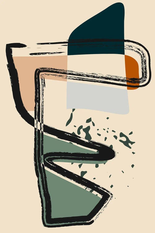 Abstract Pastel Line