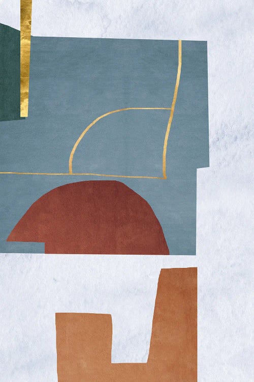 Abstract Geometric X by Edson Ramos wall art