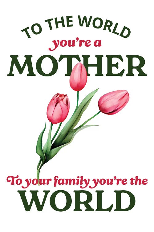 Best Mom by Edson Ramos wall art