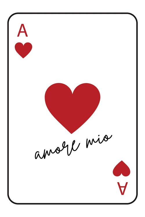 Amore Mio by Edson Ramos wall art