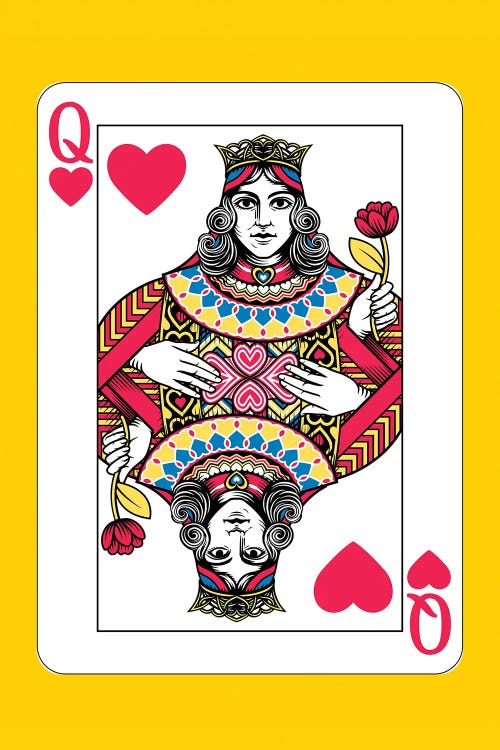 Queen Of Hearts by Edson Ramos wall art
