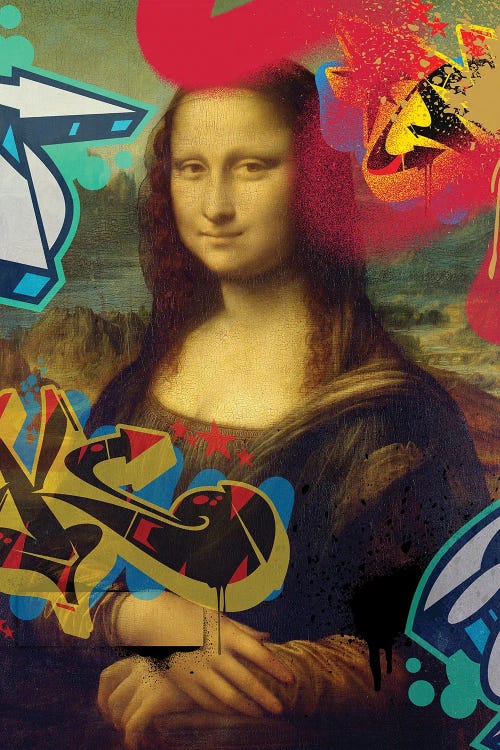 Monalisa Street Art