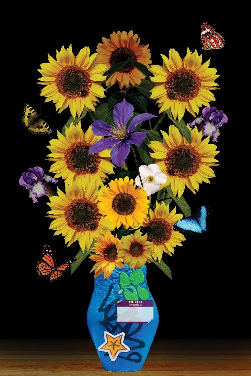 Sunflower Vase