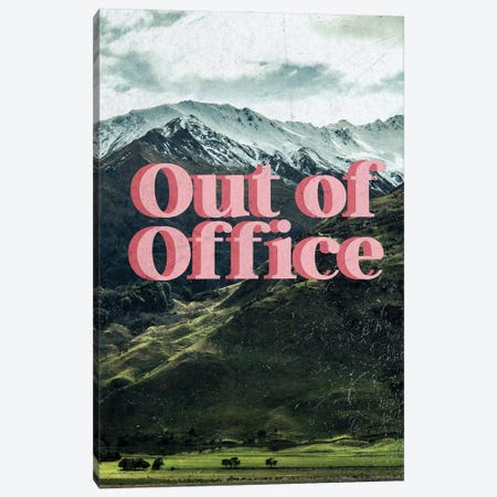 Out Of Office Canvas Print #ESR57} by Edson Ramos Canvas Artwork