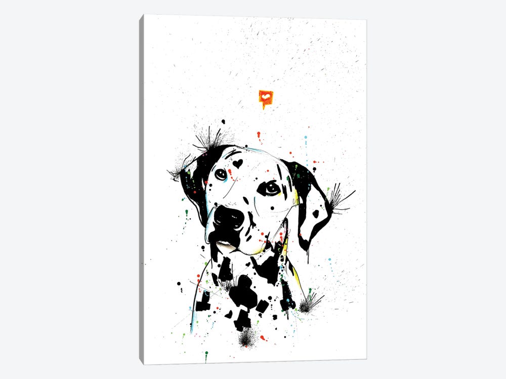 Dalmatian Dog by Edson Ramos 1-piece Art Print