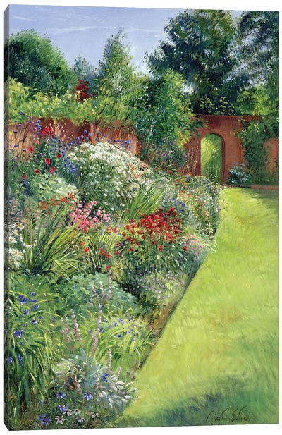 Path To The Secret Garden Canvas Art Print - Timothy Easton