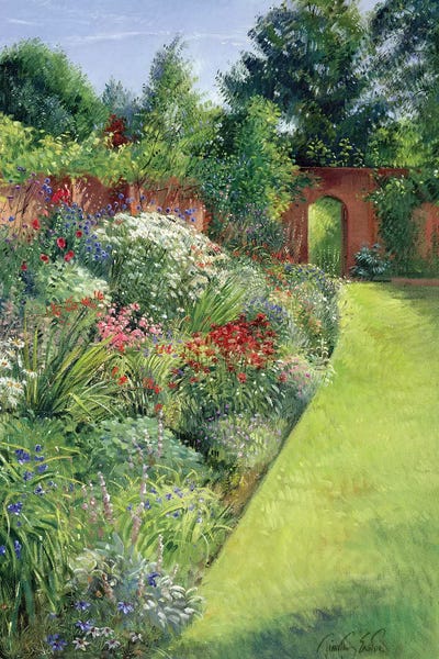 Detailed Oil Painters: Path To The Secret Garden by Timothy Easton