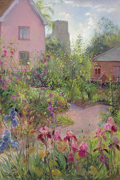 Herb Garden At Noon by Timothy Easton framed wall art