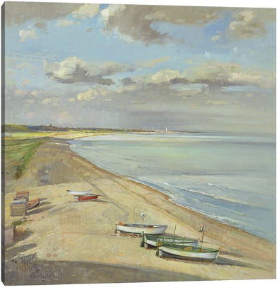 Towards Southwold Canvas Art Print - England Art