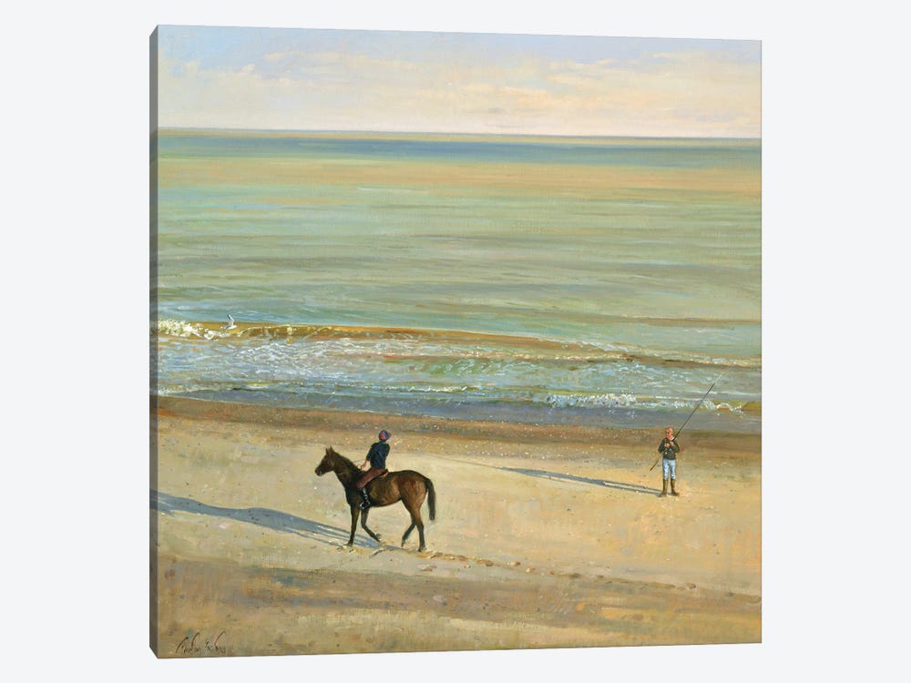 Beach Dialogue, Dunwich by Timothy Easton 1-piece Canvas Artwork
