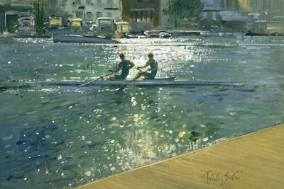 Crossing The Light Break, Henley by Timothy Easton canvas print
