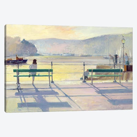 Harbour View, 1991 Canvas Print #EST63} by Timothy Easton Canvas Artwork