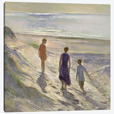 Down To The Sea, 1994 Canvas Print #EST9} by Timothy Easton Art Print
