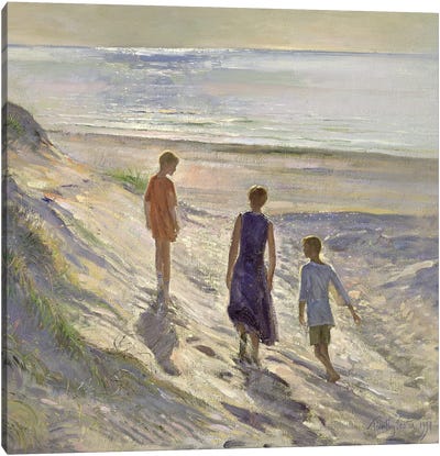 Down To The Sea, 1994 Canvas Art Print