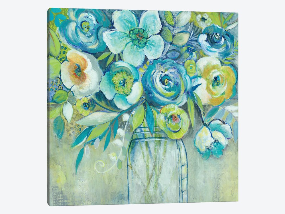 Late Summer Blooms I by Elle Summers 1-piece Canvas Art
