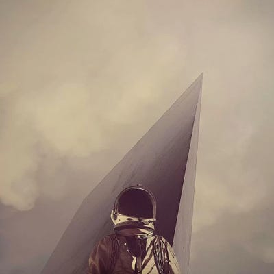 Point Omega by Evgenij Soloviev art print