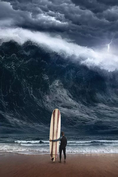 Figurative Photography: Surf Cataclysm by Evgenij Soloviev