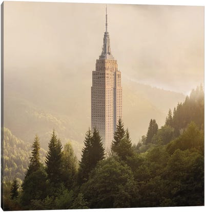 Forecity IV Canvas Art Print - Empire State Building