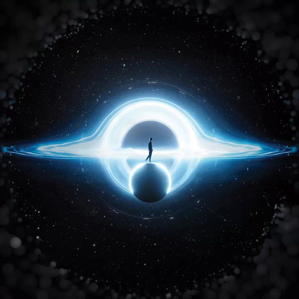 Sci-Fi Planets: Gargantua by Evgenij Soloviev