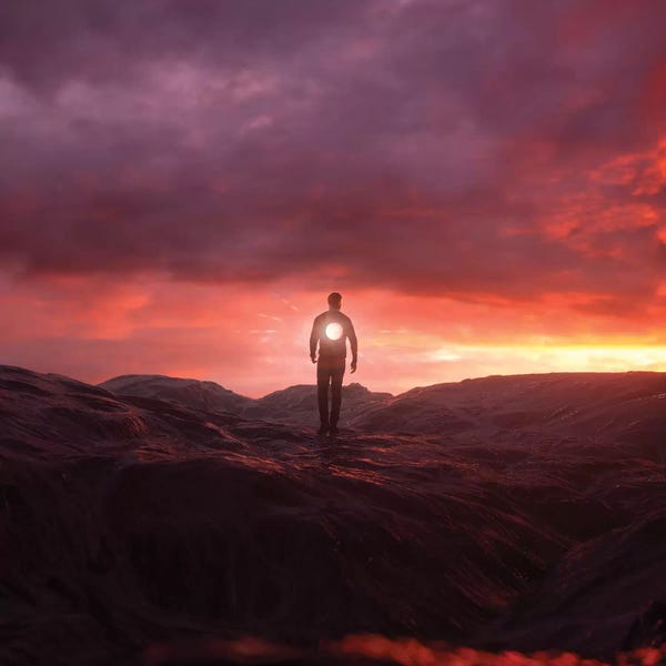 Sci-Fi Planets: Hollow by Evgenij Soloviev