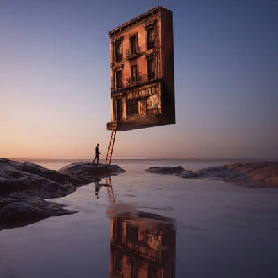 Ellipsis by Evgenij Soloviev canvas print