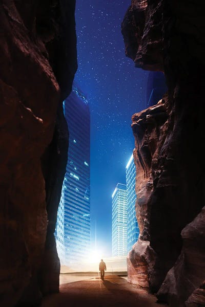 Portal by Evgenij Soloviev art print