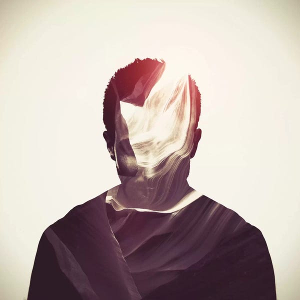 Double Exposure Photography: Call Him Cliff by Evgenij Soloviev