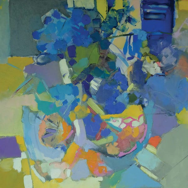 Elena Shraibman: Hydrangea Garden by Elena Shraibman