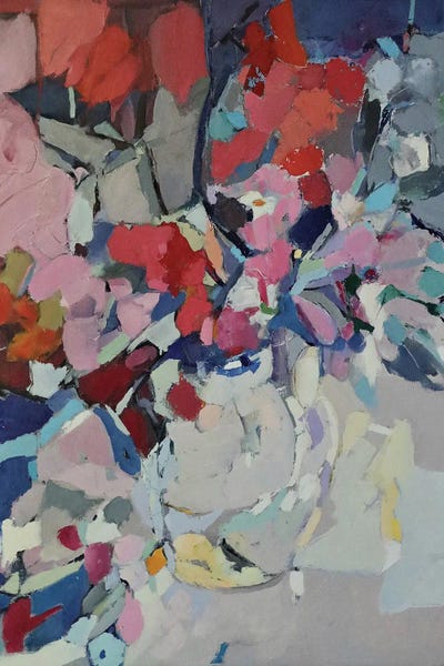 Elena Shraibman: Wild Colors In A Vase by Elena Shraibman