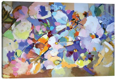 Flowering Garden Canvas Art Print - Elena Shraibman