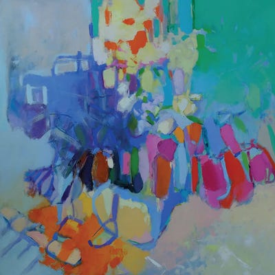 Fuchsia Rose by Elena Shraibman framed wall art