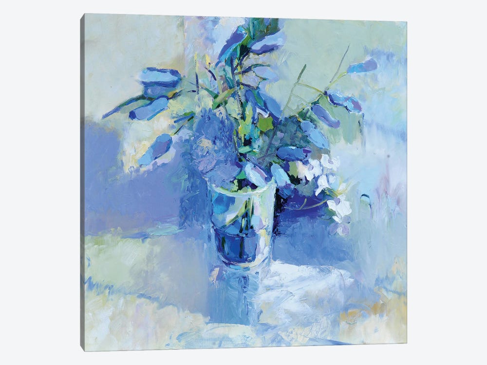 Blue Bells by Elena Shraibman 1-piece Canvas Art
