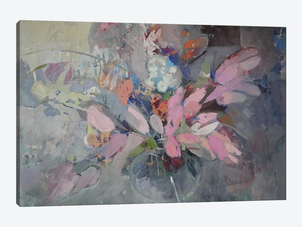 Flowers In A Vase by Elena Shraibman 1-piece Canvas Art