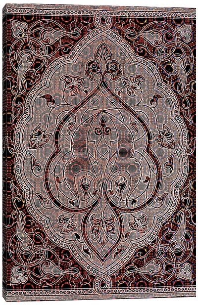 Articulated Depth Canvas Art Print - Ethnic Geometry