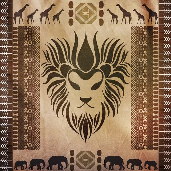 African Heritage: King of Africa by 5by5collective