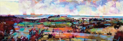 The Severn From Blakeney Hill by Doug Eaton acrylic art print