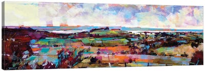 The Severn From Blakeney Hill Canvas Art Print - Doug Eaton