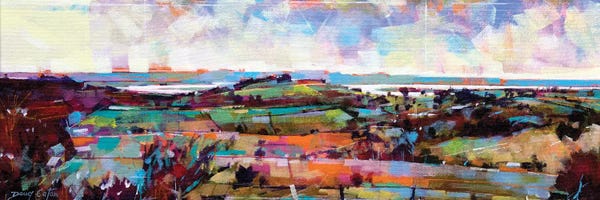 Doug Eaton: The Severn From Blakeney Hill by Doug Eaton