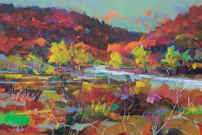 Wye Valley Memories by Doug Eaton art print