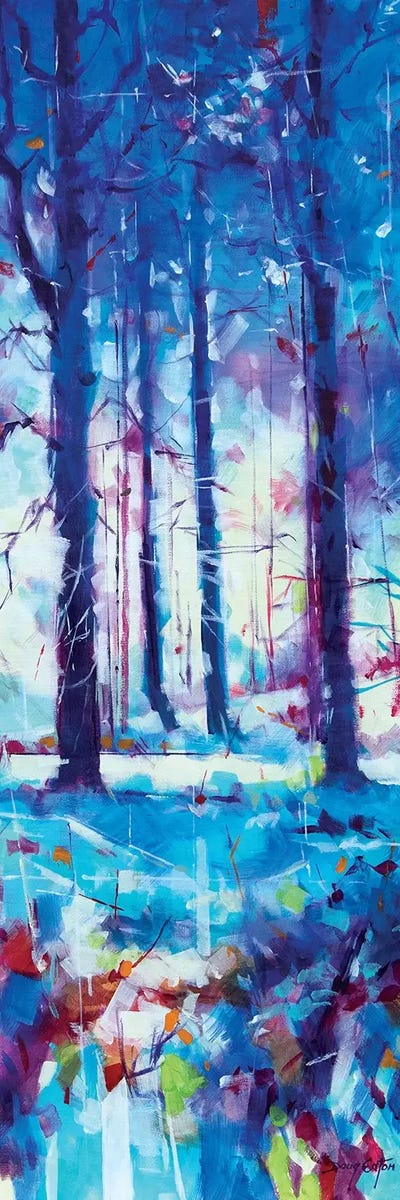 Mile End Wood by Doug Eaton canvas print