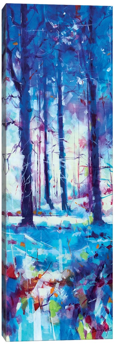 Mile End Wood Canvas Art Print - Doug Eaton
