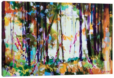 Snompers Near Long Hill Canvas Art Print - Doug Eaton