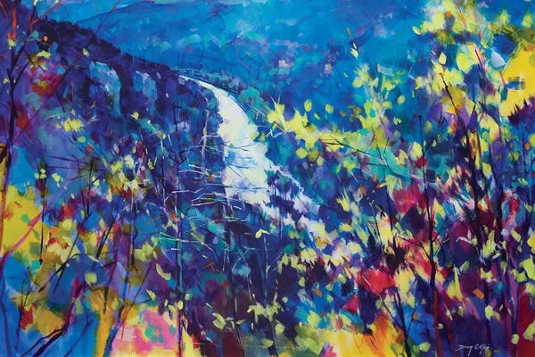 Doug Eaton: The Wye From The Rock by Doug Eaton