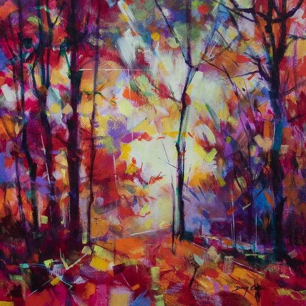 Doug Eaton: Forest In The Pink by Doug Eaton