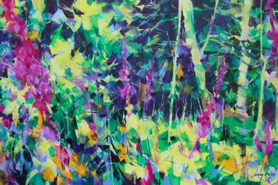 Snompers On Hangerberry by Doug Eaton acrylic art print